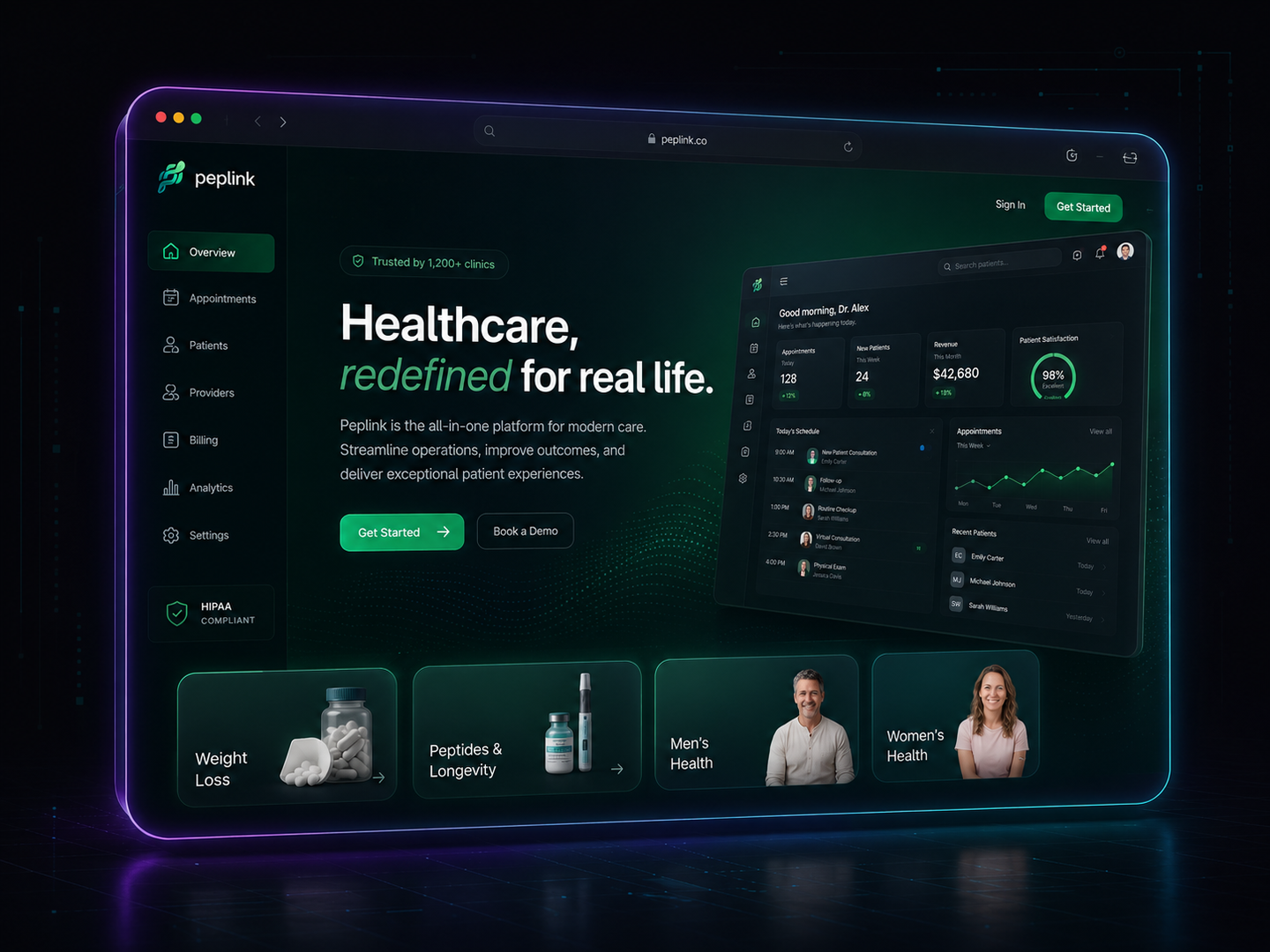 Peplink healthcare scheduling platform product preview